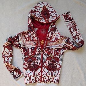 Red Apple Bottoms Hoodie Japanese Streetwear r